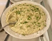 Recette festive: Purée à l'ail et aux herbes fines