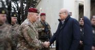 Mikati and Aoun in Marjayoun to Inspect Situation of Army at the Border