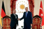 Scholz, Erdogan Progress on Defence Talks but Clash on Middle East