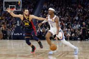 NBA: les Warriors plus forts que le Thunder malgré 52 points de Gilgeous-Alexander