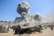 Israeli Tanks, Jets Bombard Gaza City as Palestinians Flee
