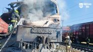 Ukraine: deux cheminots tués dans une frappe russe contre un train de passagers
