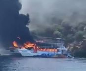 Turquie: plus de 100 passagers évacués d'un bateau pour enfants en flammes