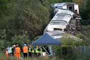 Un train déraille en Angleterre, le deuxième en deux jours