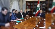 Aoun to Larijani: No Arms Outside State Authority.
