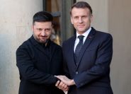 Zelensky arrive à l’Elysée pour un sommet des alliés de l’Ukraine