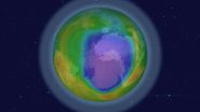 Les trous dans la couche d'ozone se résorbent