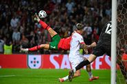 Ligue des nations: le Portugal en quarts avec un doublé de Ronaldo