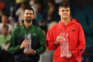 Miami: Djokovic privé d'un 100e titre par le jeune tchèque Mensik