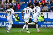 Le Real Madrid s'en sort face à Alavés, Mbappé expulsé