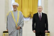 Vladimir Poutine et le sultan d'Oman évoquent les pourparlers nucléaires iraniens