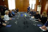 Des dirigeants européens avec Zelensky à Washington