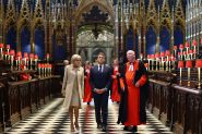 Faste royal et entente cordiale au premier jour de la visite d'Etat de Macron au Royaume-Uni