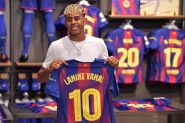 Foot: Lamine Yamal récupère le N.10 de Messi, Ronaldinho et Maradona