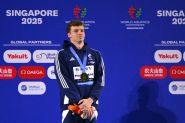 Natation: Léon Marchand champion du monde du 200 m quatre nages pour la troisième fois