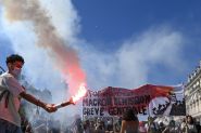 Journée de mobilisation: blocages et départ des premiers cortèges