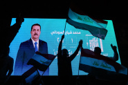 Iraq PM Says His Coalition Won General Election in Televised Speech