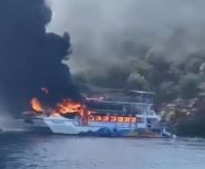 Turquie: plus de 100 passagers évacués d'un bateau pour enfants en flammes