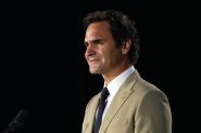 Roger Federer, très ému, a été intronisé au Panthéon international du tennis