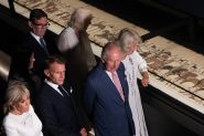 Après la tapisserie de Bayeux, migrants, UE et Ukraine au menu des premiers entretiens Burnham-Macron