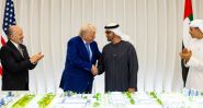 Donald Trump conclut sa tournée dans le Golfe aux Émirats