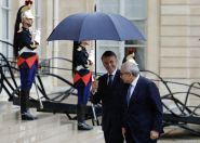 Déclaration conjointe France-Liban à l'issue de la visite de Nawaf Salam à l'Élysée
