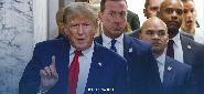 Trump recadré en direct par le juge à son procès