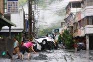 Typhon Ragasa: 14 morts,  152 personnes portées disparues  à Taïwan