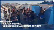 À Khan Younès, les réfugiés manquent de tout