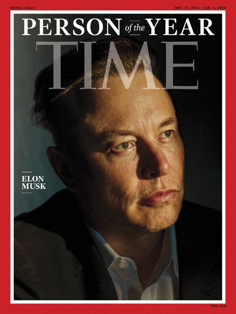 Fantasque et clivant, Elon Musk est la personnalité de l'année pour le Time