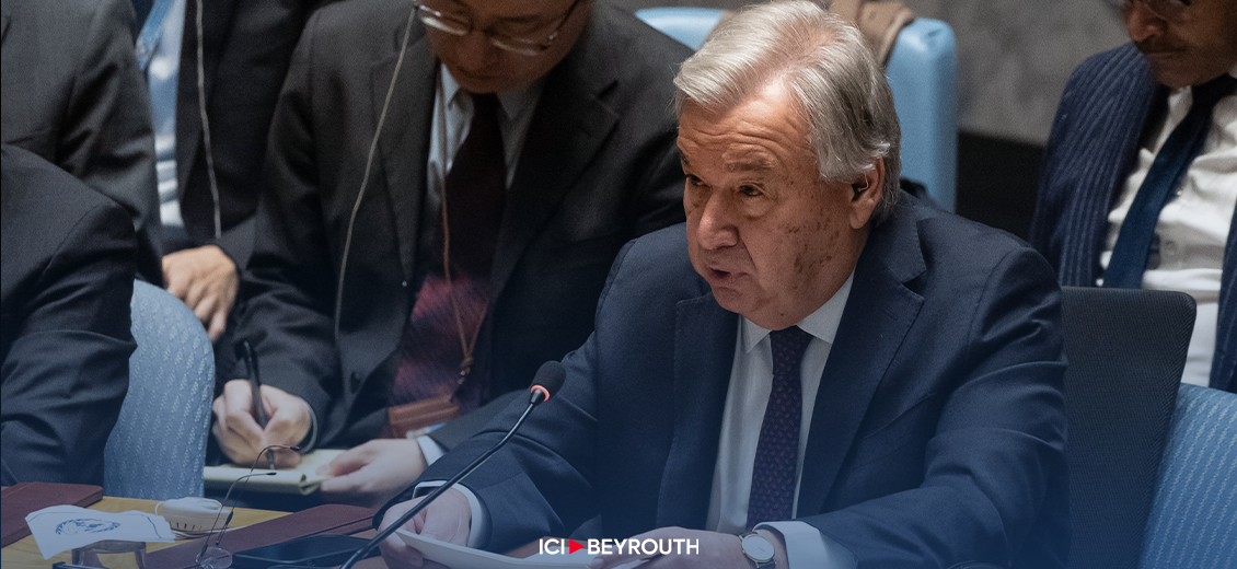 Ligne bleue: Guterres appelle à ne plus «jouer avec le feu»