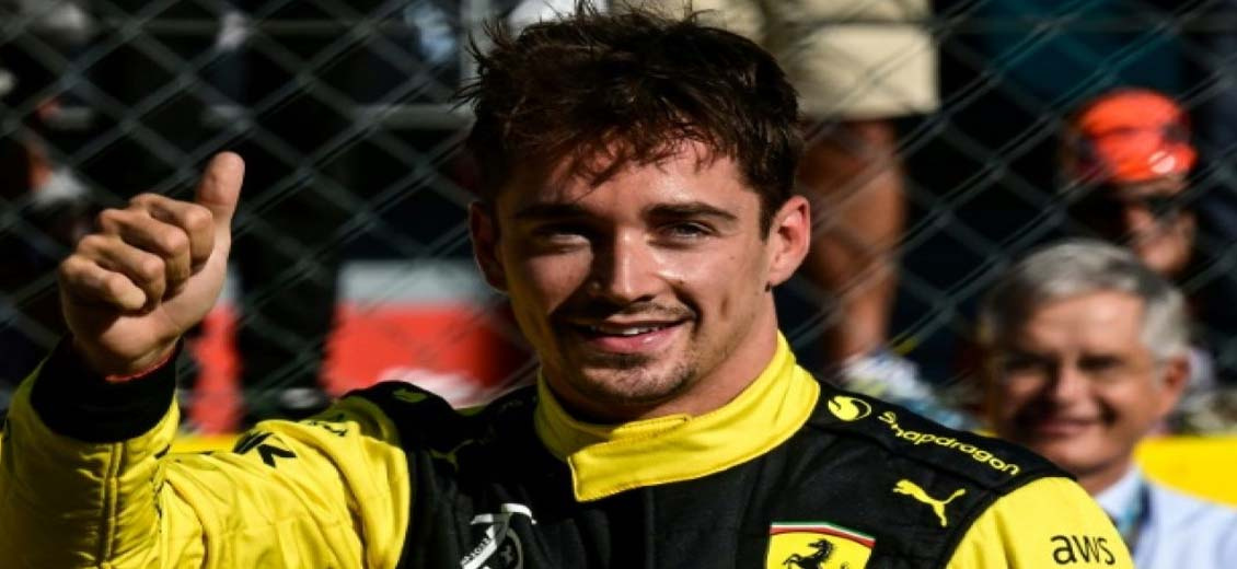 F1: Leclerc offre la pole position à Ferrari en Italie