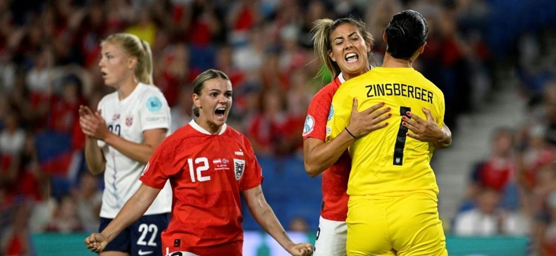 Euro féminin: l'Autriche renvoie la Norvège à la maison