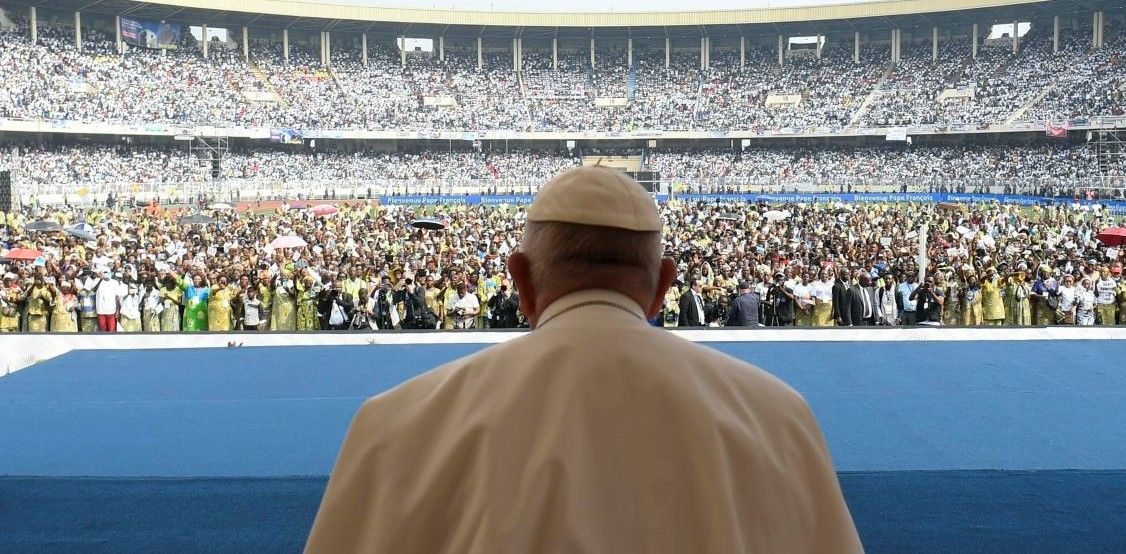 Au Congo meurtri, le pape s'adresse aux jeunes