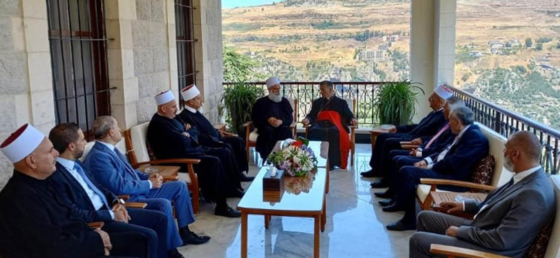 Raï reçoit le cheikh Akl druze