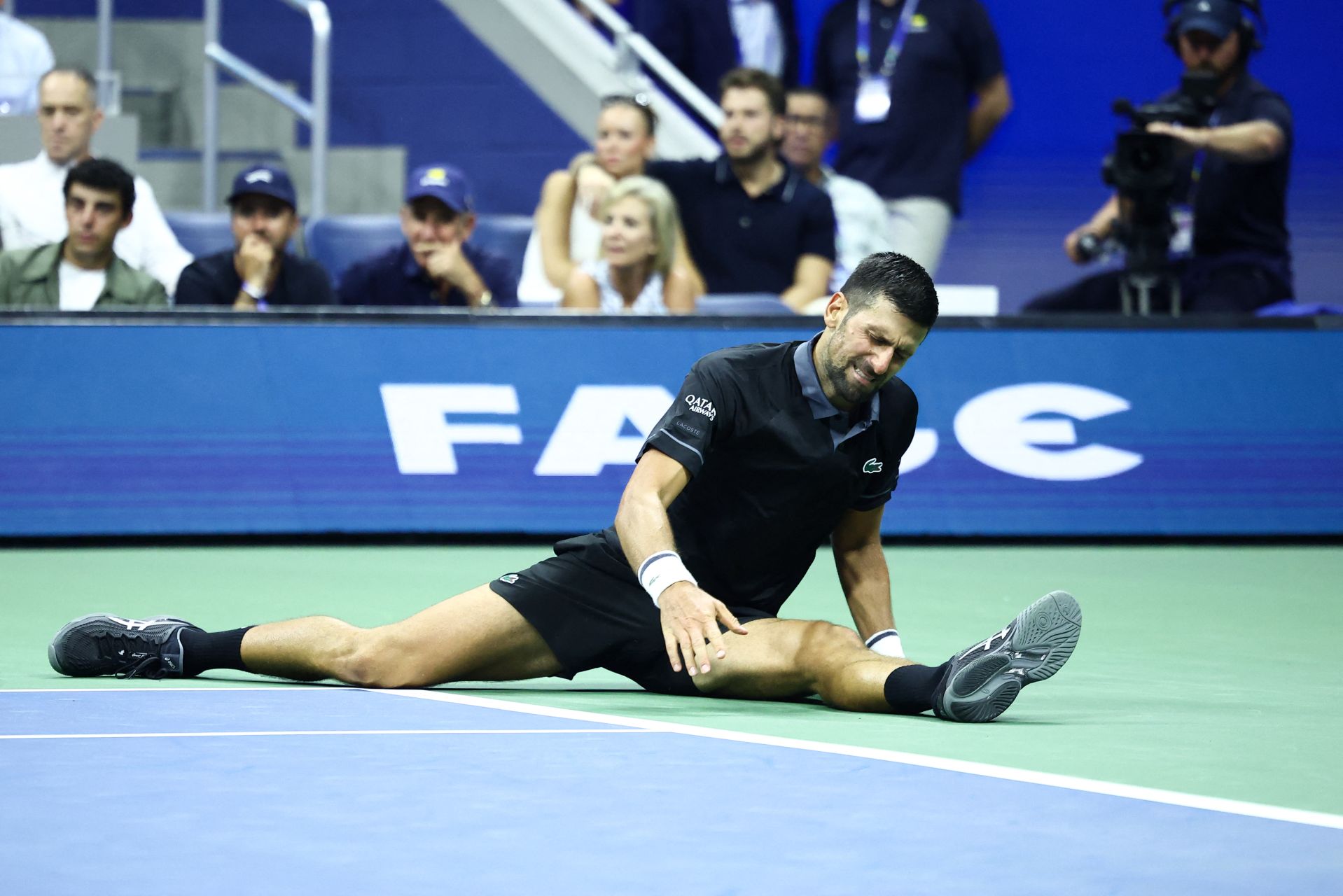 US Open: en grande souffrance, Djokovic rend les armes d'entrée