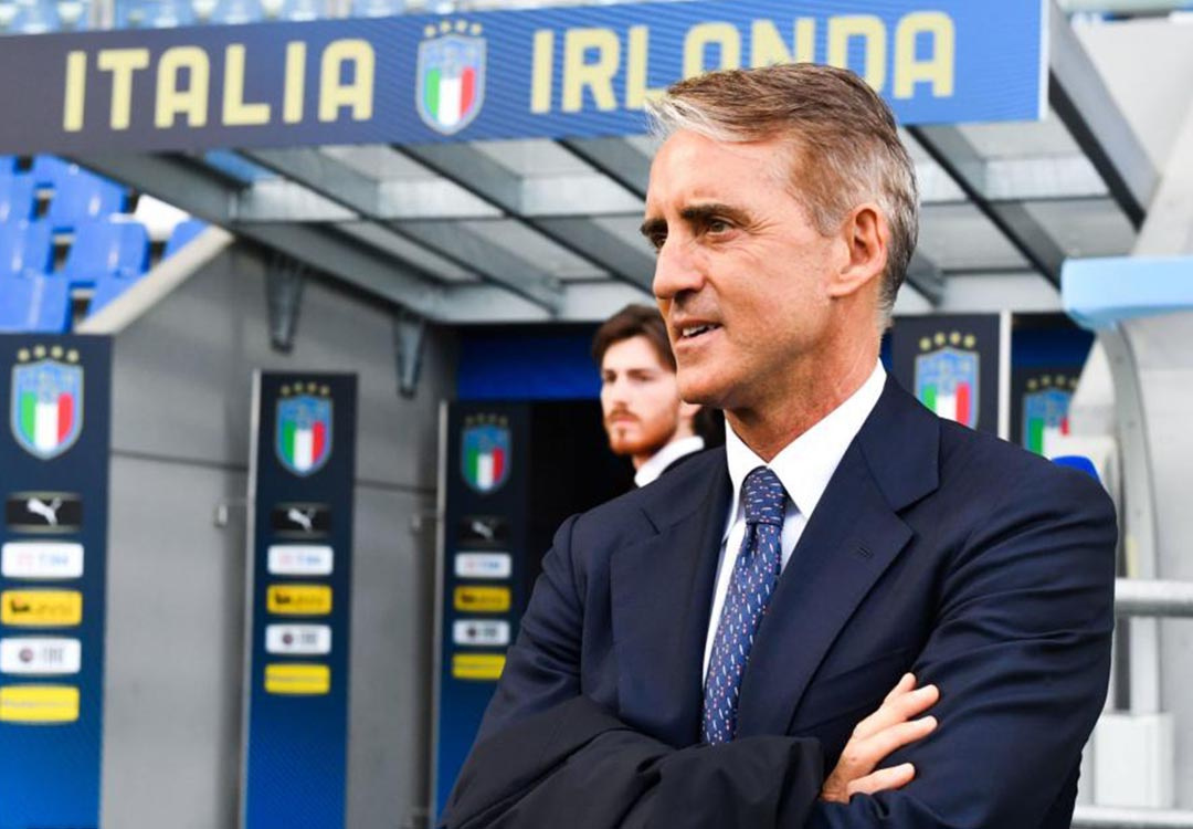 Mancini a choisi 39 joueurs pour la Ligue des Nations