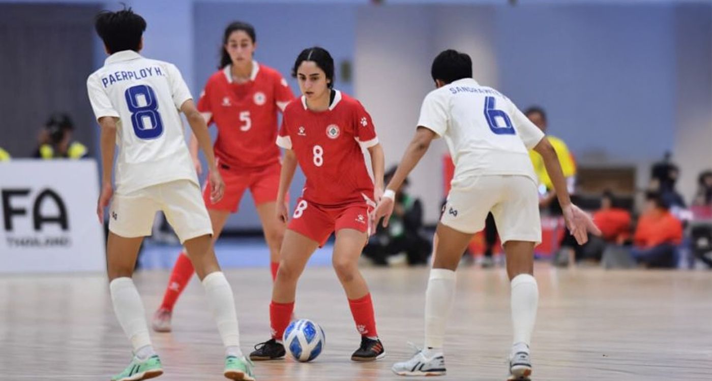 Futsal – Coupe d'Asie: le Liban échoue face à la Thaïlande et quitte les éliminatoires