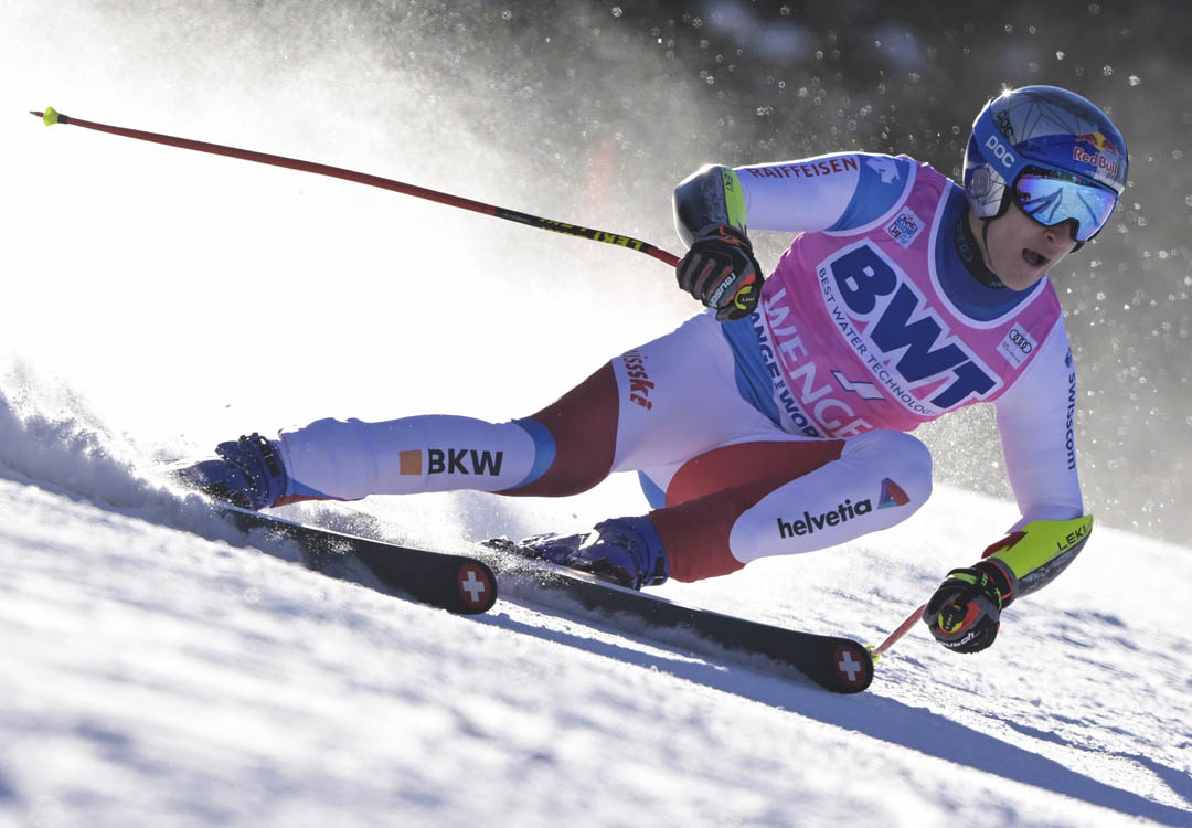 Ski alpin: Odermatt surclasse Kilde dans le super-G de Wengen