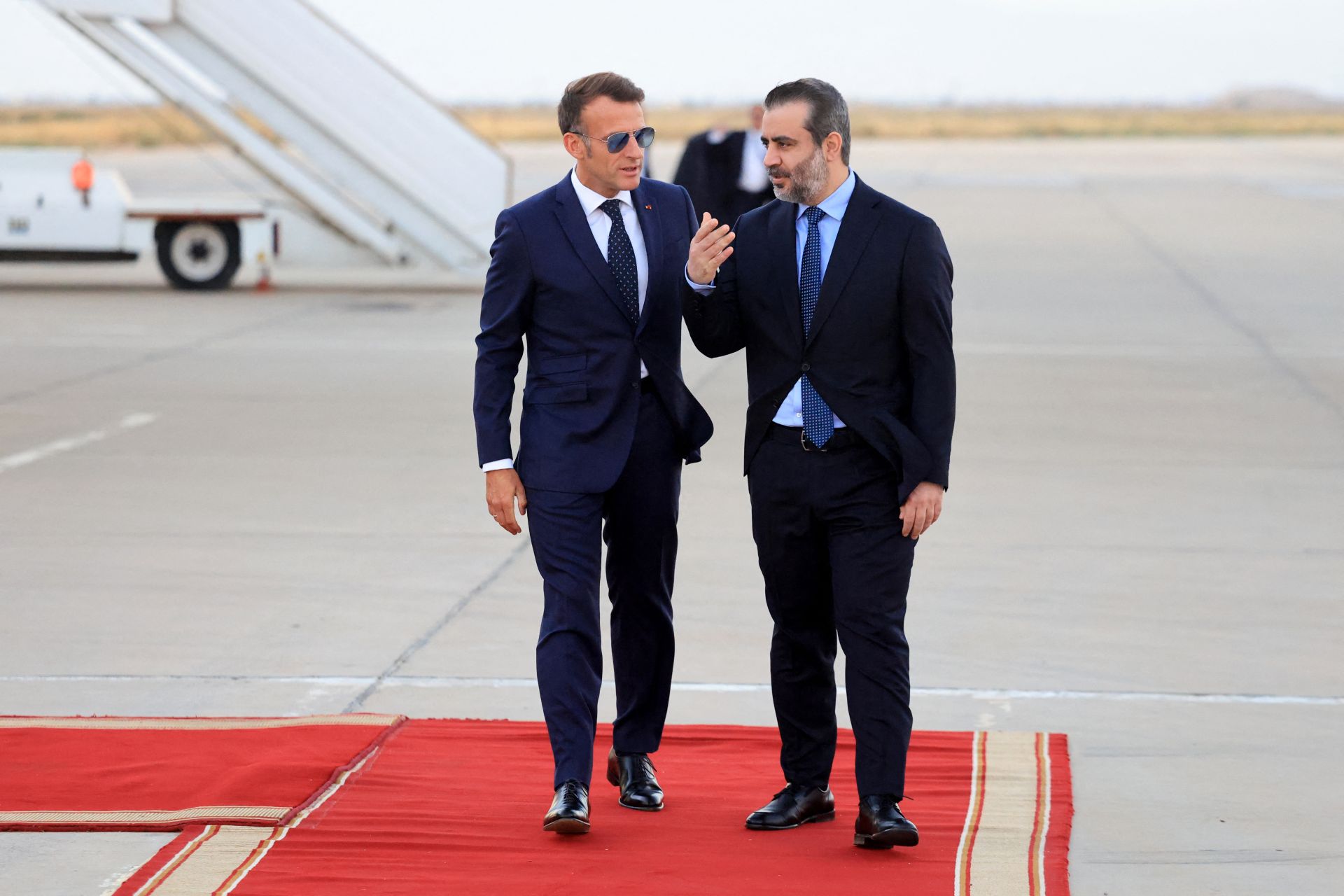 Emmanuel Macron en Syrie, première visite d'un chef d'État occidental depuis la chute de Assad
