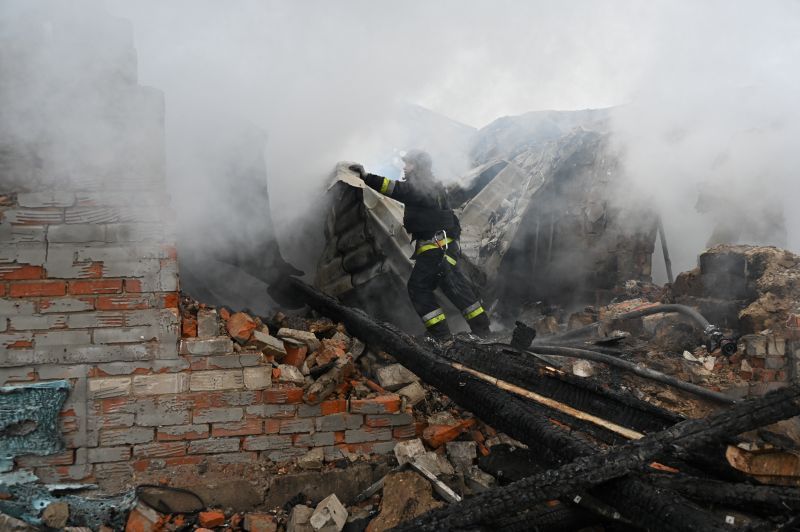 L'Ukraine: la Russie a lancé plus de 100 drones au cours de la nuit de samedi à dimanche