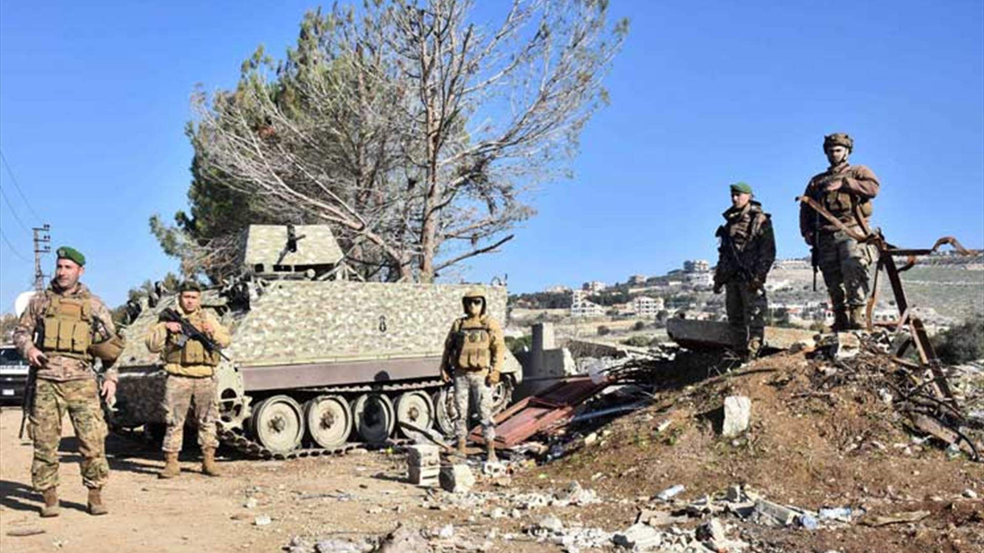 L'armée intensifie ses opérations de désarmement au Liban-Sud