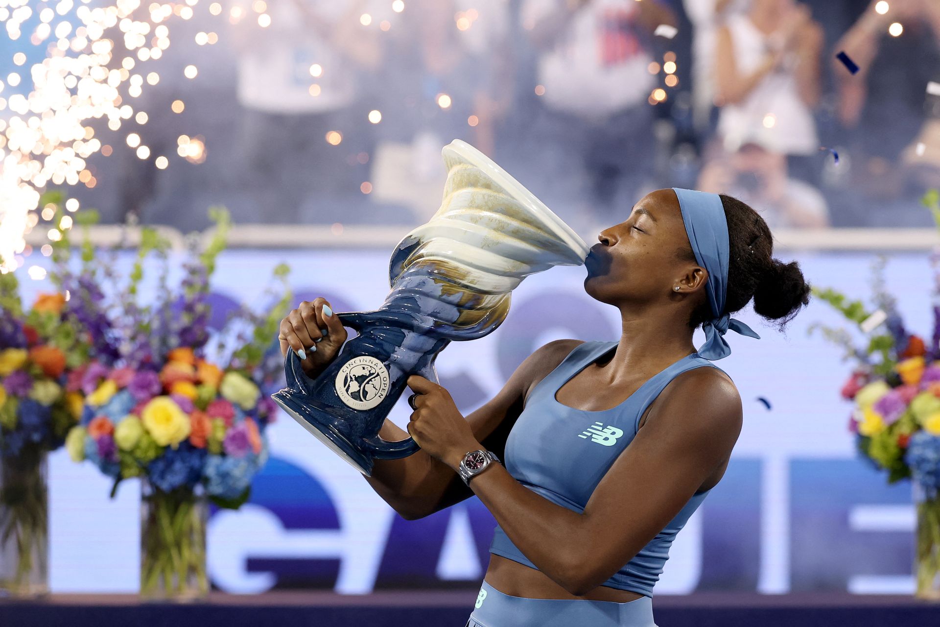 Tennis: l'Américaine Coco Gauff s'offre le WTA 1000 de Cincinnati pour la deuxième fois