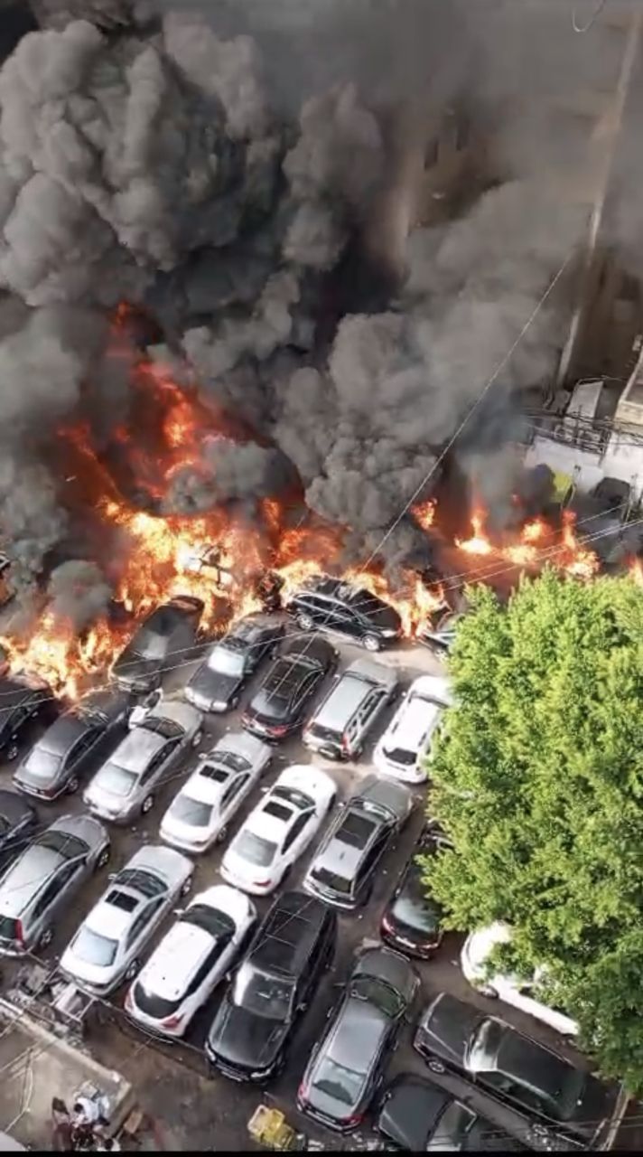 Un incendie monstre à la rue Hamra maîtrisé, des immeubles évacués