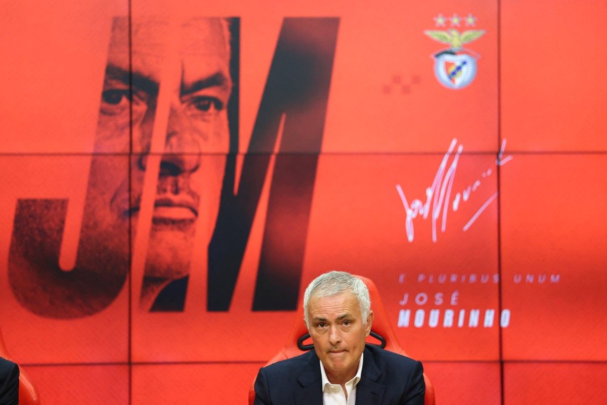 José Mourinho nommé entraîneur du Benfica Lisbonne