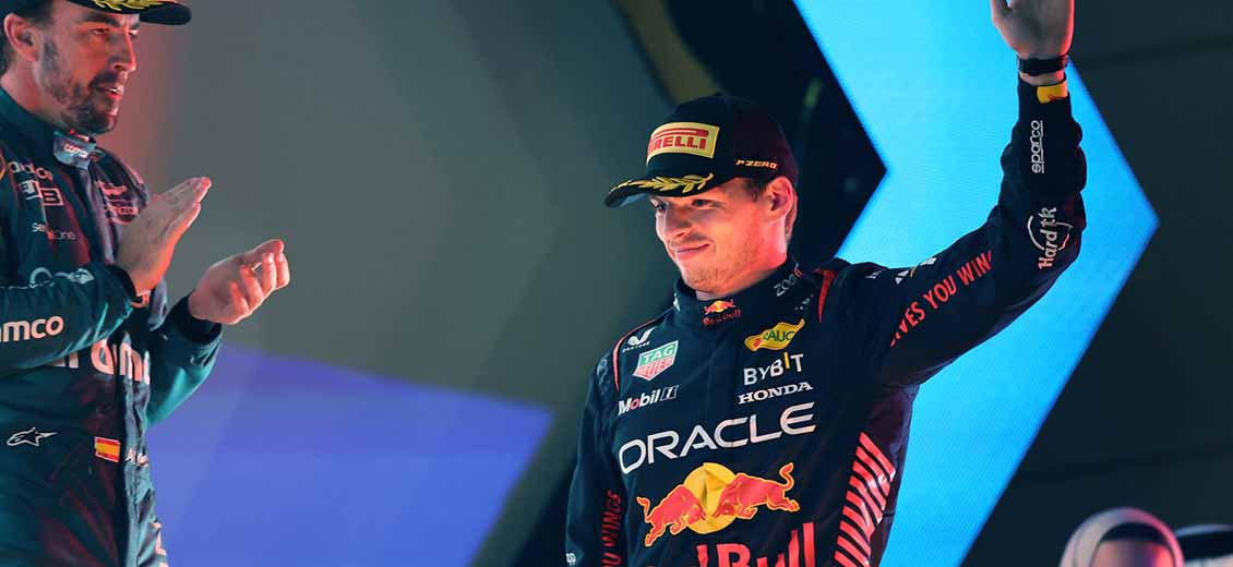 Max Verstappen royal à Bahreïn