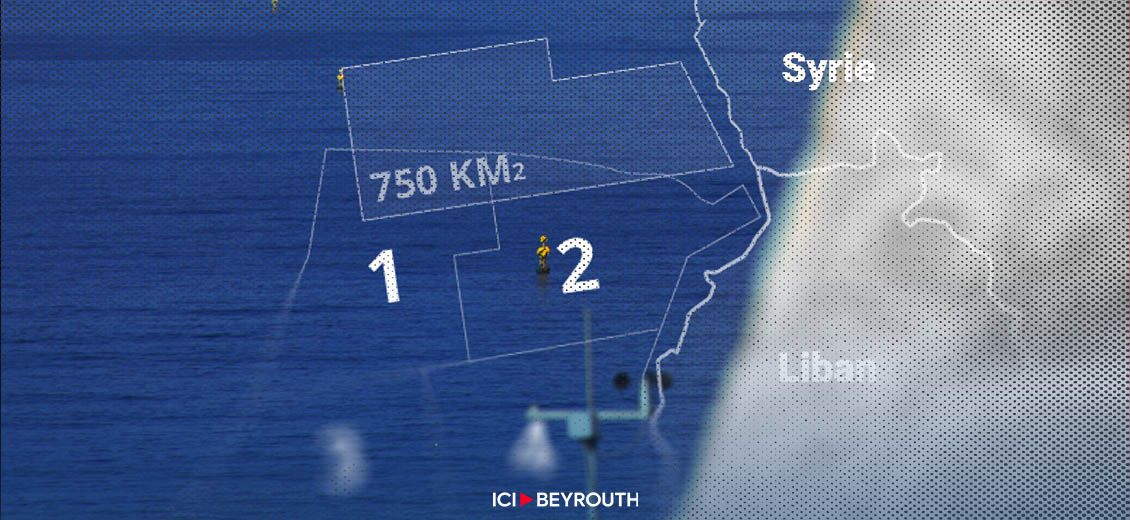 Frontières maritimes avec la Syrie, deux tracés, deux mesures