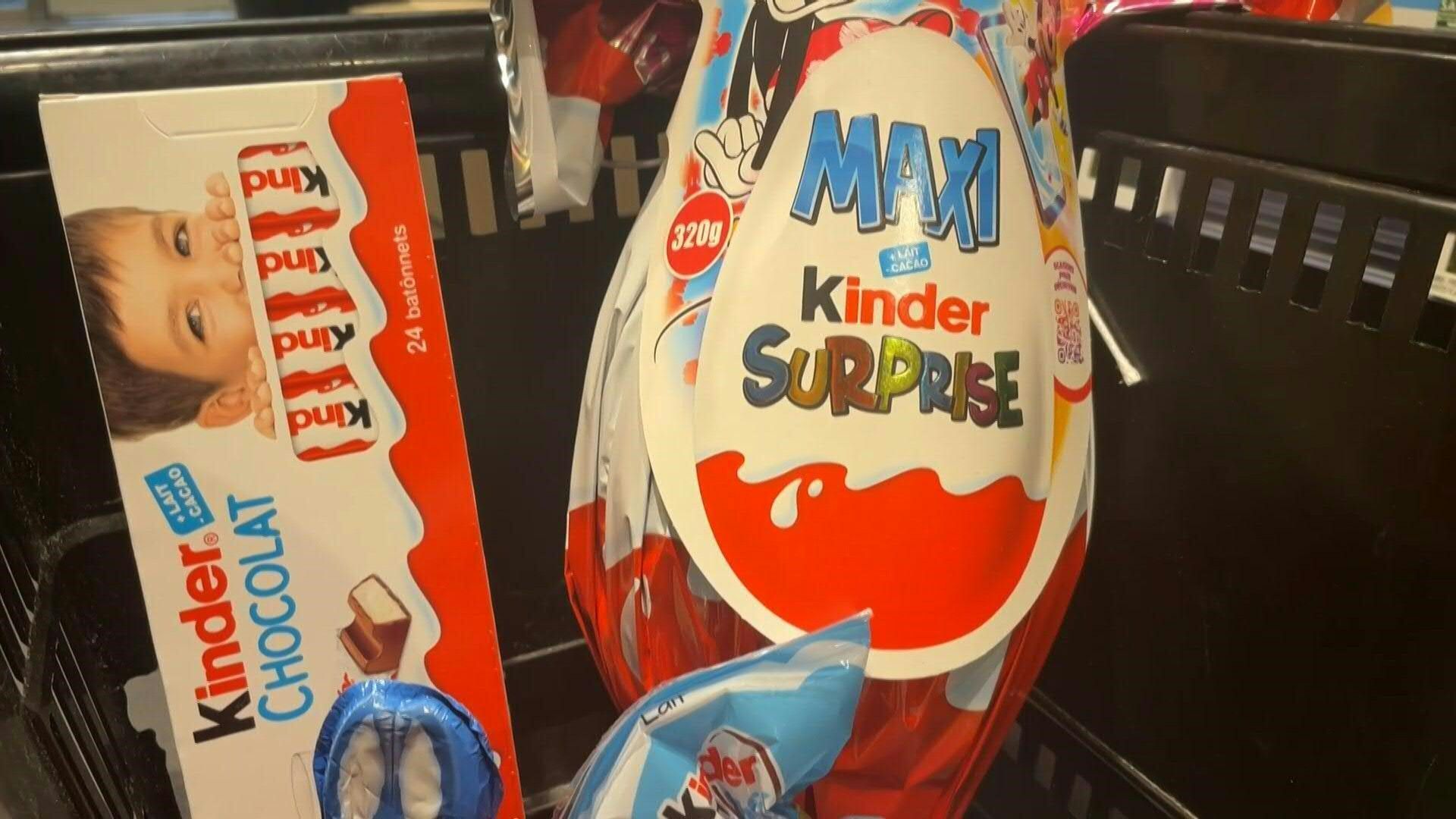 Salmonellose: soupçons sur les chocolats Kinder avant Pâques