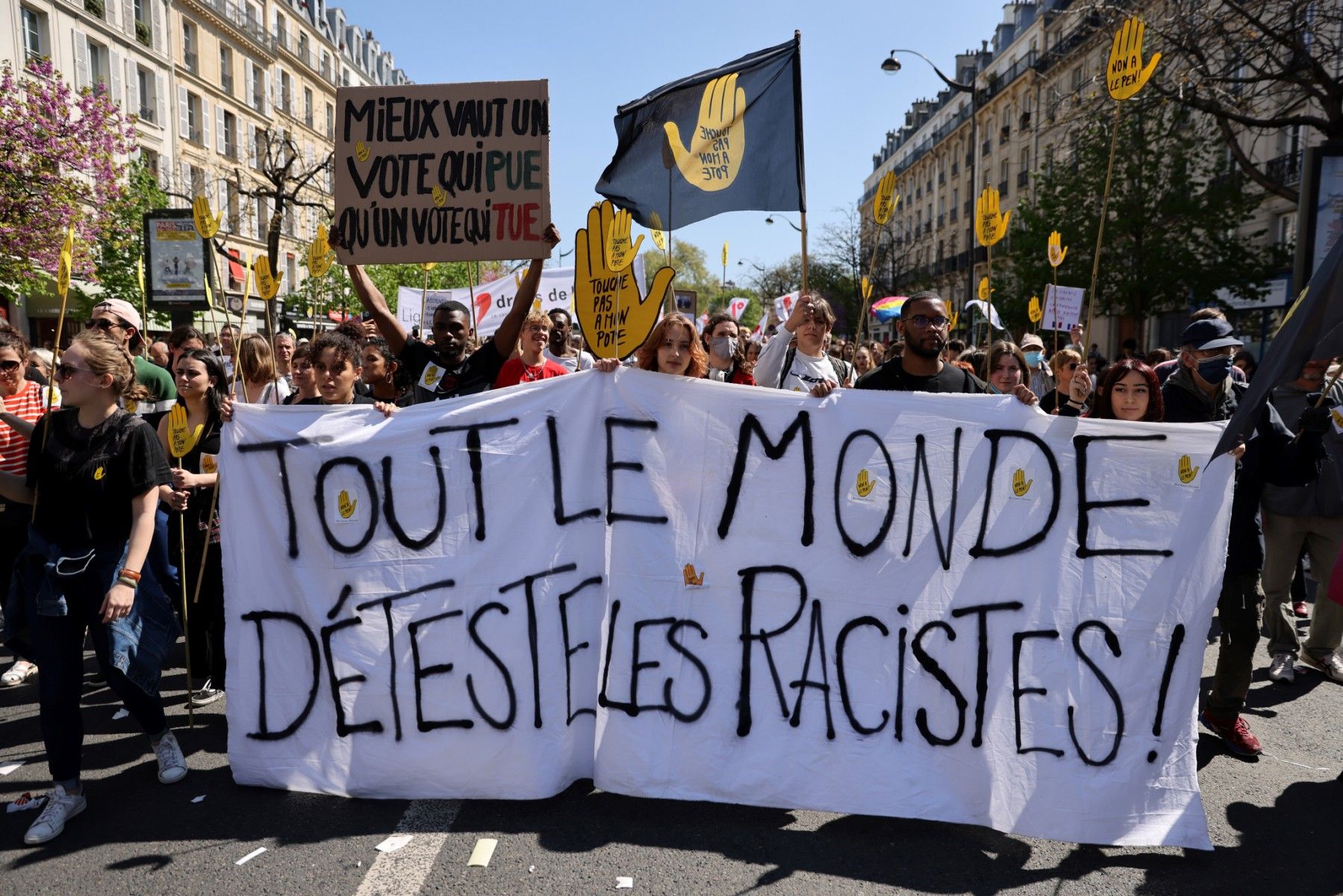 France : Forte mobilisation contre Le Pen