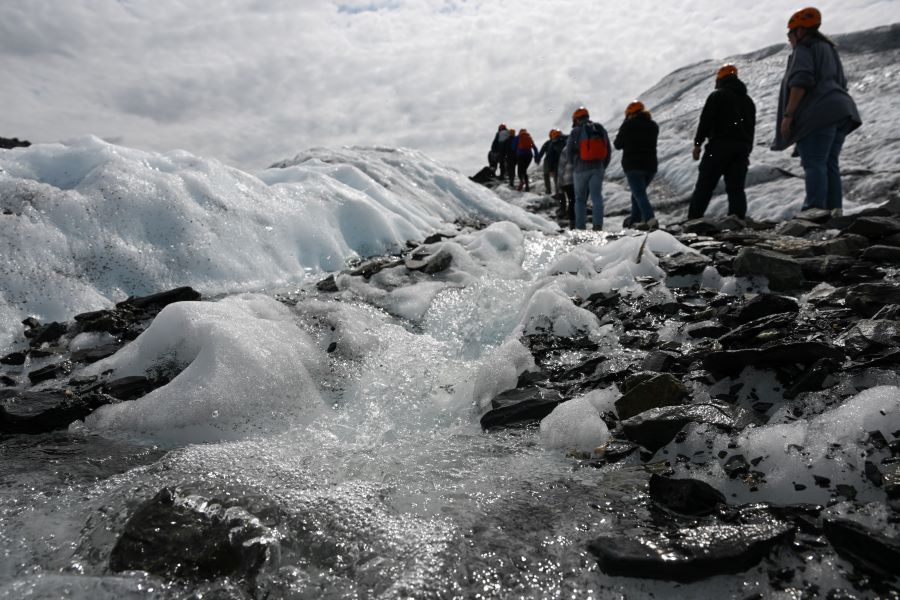 La fonte des glaciers s'accélère